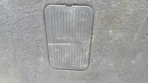 Trunk floor central Audi Q5 8R 13-16 hybrid black, for cleaning, scratches