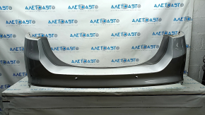 Rear bumper bare Ford Fusion mk5 13-18 for parking sensors, silver, scratches