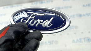 Emblem badge front bumper Ford Fusion mk5 13-20 missing fragment