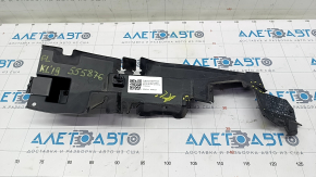 Left radiator deflector Jeep Cherokee KL 19-22 2.0t crack, tears