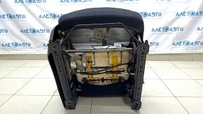 Passenger seat Nissan Rogue 14-20 without airbag, mechanical, cloth, black