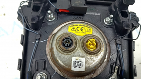 Airbag in steering wheel driver Ford Fusion mk5 17-20 black, scratches
