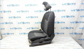 Driver's seat Nissan Leaf 18- without airbag, mechanic, cloth black