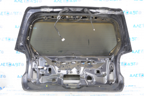 Naked trunk door with glass Subaru Forester 14-18 SJ graphite 61K, glass XYG, rust along the glass