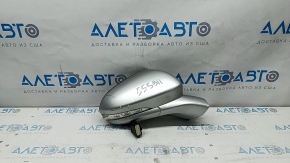 Side mirror right Ford Fusion mk5 13-20 11 pins, turn signal, heated, silver, scratch