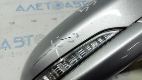 Side mirror right Ford Fusion mk5 13-20 11 pins, turn signal, heated, silver, scratch