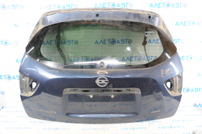 Naked trunk door with glass Nissan Pathfinder 13-20 blue RBG, tinted