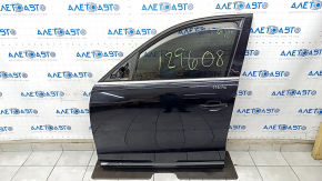 Door assembly front left Audi Q5 8R 09-17 keyless, black LY9B, butt