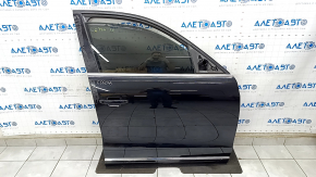 Door assembly front right Audi Q5 8R 09-17 keyless, black LY9B