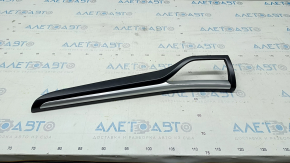 Right dashboard trim Ford Fusion mk5 17-20 graphite with aluminum insert, worn