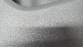 Door trim card front right Audi Q5 8R 09-17 black with brown leather, Bang and Olufsen, scratches, broken fasteners