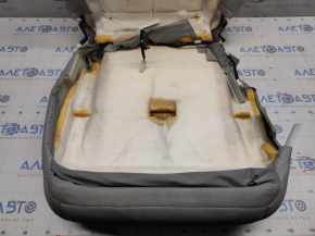 Lexus ES350 07-09 passenger seat upholstery grey leather, heated, creases