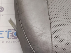 Lexus ES350 07-09 passenger seat upholstery grey leather, heated, creases
