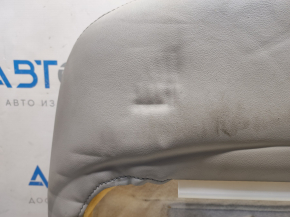 Lexus ES350 07-09 passenger seat upholstery grey leather, heated, creases