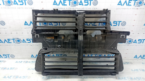 Radiator deflector blinds assembly Ford Fusion mk5 17-20 with motor, cracks