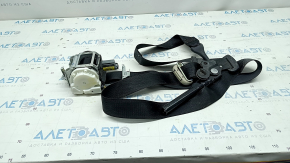 Passenger seat belt Ford Fusion mk5 17-20 black, with tensioner, shot