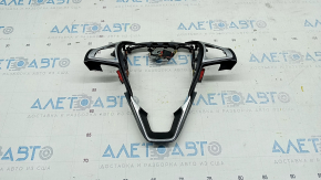 Ford Fusion mk5 13-20 steering wheel trim chrome, chrome bulged