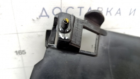 Rear pillar trim behind the window left Audi Q5 8R 09-17 black under the speaker, scratches, crack in the mount
