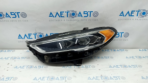Headlight front left complete Ford Fusion mk5 17-20 LED, with DRL, sand, broken fastener