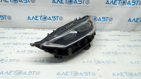 Headlight front left complete Ford Fusion mk5 17-20 LED, with DRL, sand, broken fastener