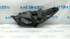 Front right headlight complete Ford Fusion mk5 17-20 LED, with DRL, sand, chip, broken fastener