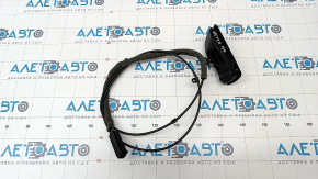 Rear right seat lowering handle Audi Q5 8R 09-17 black, with cable