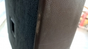 Rear row of seats 2nd row Audi Q5 8R 09-17 brown leather, perforation, dented, worn, scratches