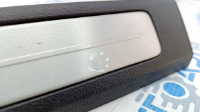 Door sill trim front left Lincoln MKZ 13-16 black, with chrome trim, with backlight, butt