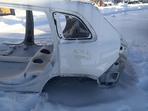 Quarter wing rear left Jeep Cherokee KL 14- on the body, white