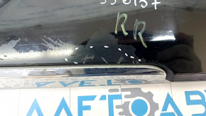 Door trim lower rear right Audi Q5 8R 13-17 with chrome molding, scratches