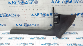 Door sill trim inner front left Audi Q5 8R 09-17 black, scratches