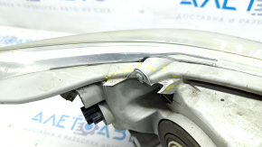 Headlight front left Toyota Camry v50 12-14 bare usa LE, broken fasteners, sand