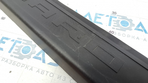Door sill trim front right Chevrolet Camaro 16- coupe outer, black, worn