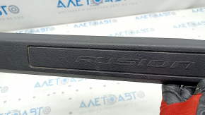 Door sill trim front left Ford Fusion mk5 17-20 black, scratches