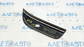 Door sill trim outer rear left Audi Q5 8R 09-17 S line black with chrome trim, dents on chrome