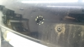 Front bumper bare Toyota Camry v50 12-14 usa LE XLE, graphite, tears, scratches, broken mount