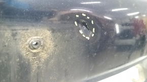 Front bumper bare Toyota Camry v50 12-14 usa LE XLE, graphite, tears, scratches, broken mount