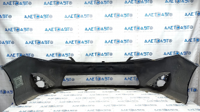 Front bumper bare Toyota Camry v50 12-14 usa LE XLE, graphite, tears, scratches, broken mount