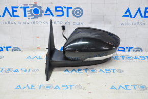 Side mirror left VW Beetle 12-19 black 6 pins, turn signal