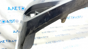 Front bumper bare Toyota Camry v50 12-14 usa LE XLE, graphite, tears, scratches, broken mount