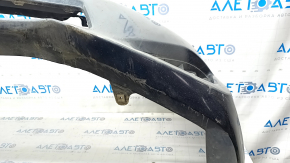 Front bumper bare Toyota Camry v50 12-14 usa LE XLE, graphite, tears, scratches, broken mount
