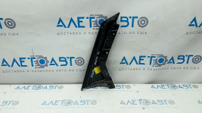 Door trim side rear left Ford Fusion mk5 13-20 rear, black gloss, scratches, air on edge