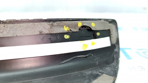 Door sill trim outer rear right Audi Q5 8R 09-17 black, with chrome trim, broken guide, broken mount