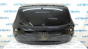Bare tailgate with glass Audi Q5 8R 09-17 aluminum, black LY9B, butt