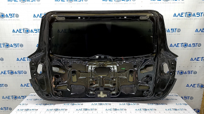 Bare tailgate with glass Audi Q5 8R 09-17 aluminum, black LY9B, butt