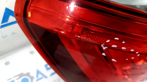Left taillight Audi Q5 8R 13-17 rest, cracks