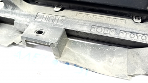Left threshold Toyota Camry v50 12-14 usa LE XLE with chrome, graphite, broken fasteners, scratches, dented