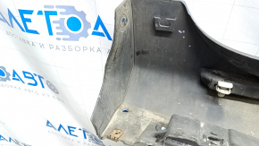 Left threshold Toyota Camry v50 12-14 usa LE XLE with chrome, graphite, broken fasteners, scratches, dented