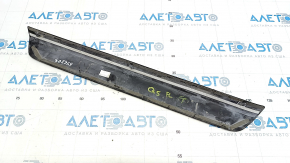 Door sill outer front left Audi Q5 8R 09-17 black, broken guide