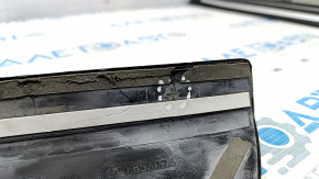 Door sill outer front left Audi Q5 8R 09-17 black, broken guide